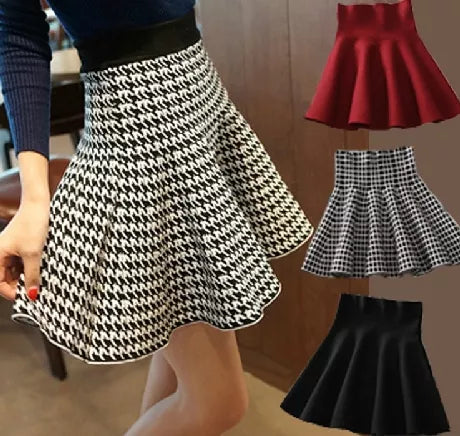 2024  Women Pleated Bust Skirts Lady Short Skirt