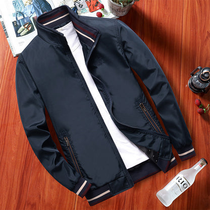 Fashion Celestia - Thin Jacket Style for Middle Aged Men