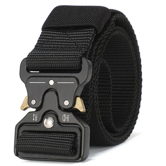 Men Belt Outdoor Hunting Tactical Belt Multi-Function Buckle Nylon Belt High Quality Marine Corps Canvas Belt Plastic Buckle