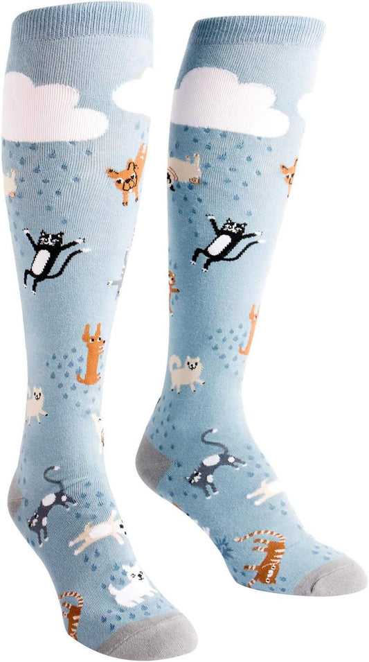, Women'S Knee High, Cat Socks