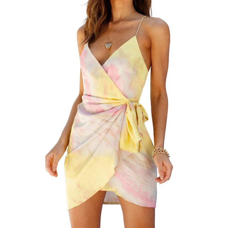 Beehouse Slip Robe Sexy for Women Women'S Sundresses Mini Sukienka Damska Erotic Bodycon Dress Sundress Summer Dresses Light2021