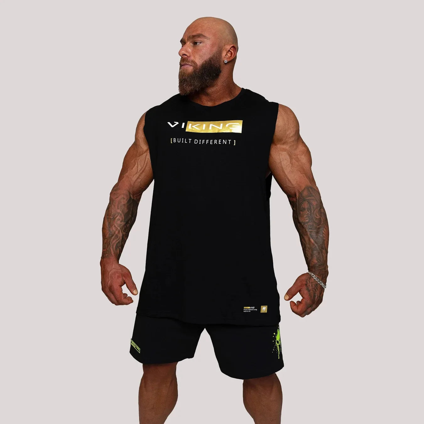 New Men Printing Tank Top Gym Workout Fitness Bodybuilding Sleeveless Shirt Male Cotton Clothing Sports Singlet Vest Undershirt