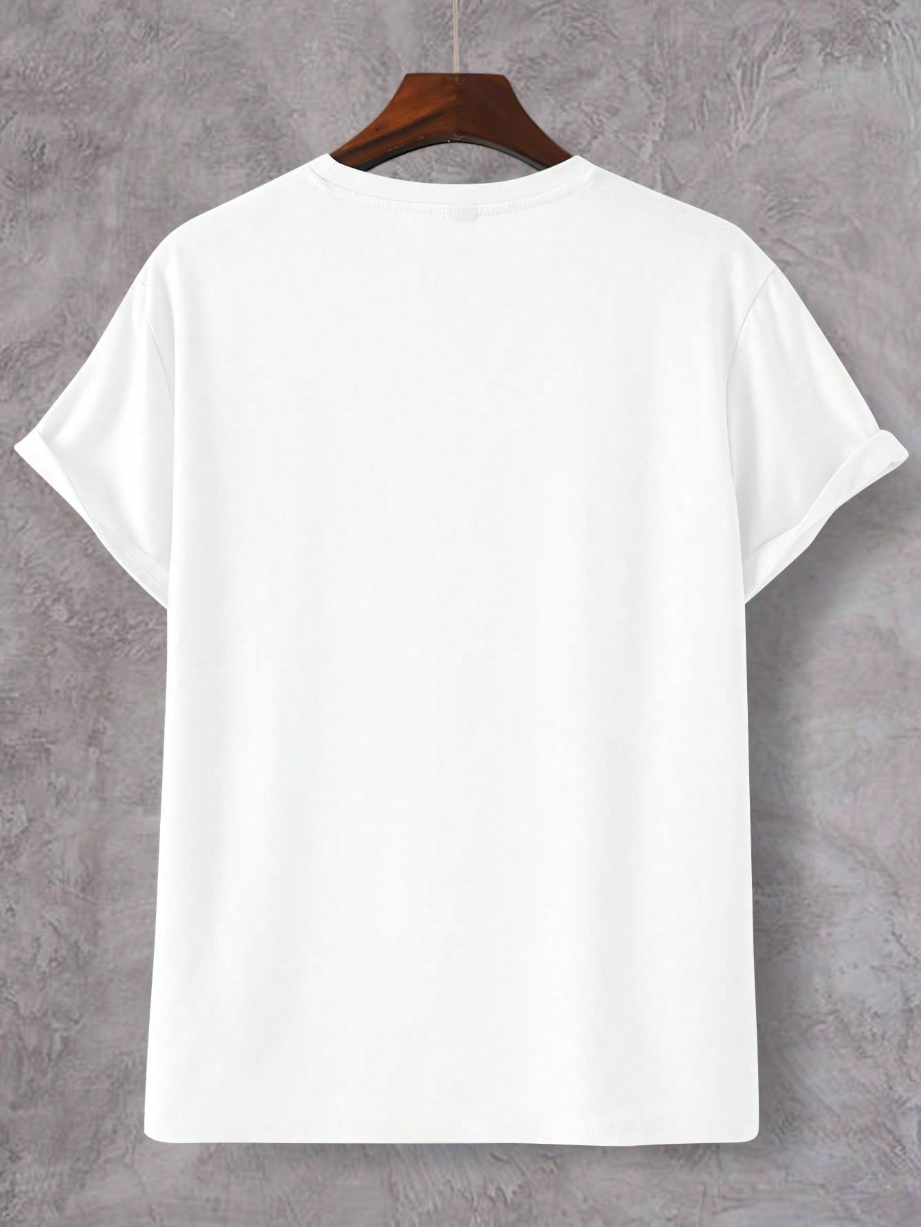 Men Letter Graphic Tee